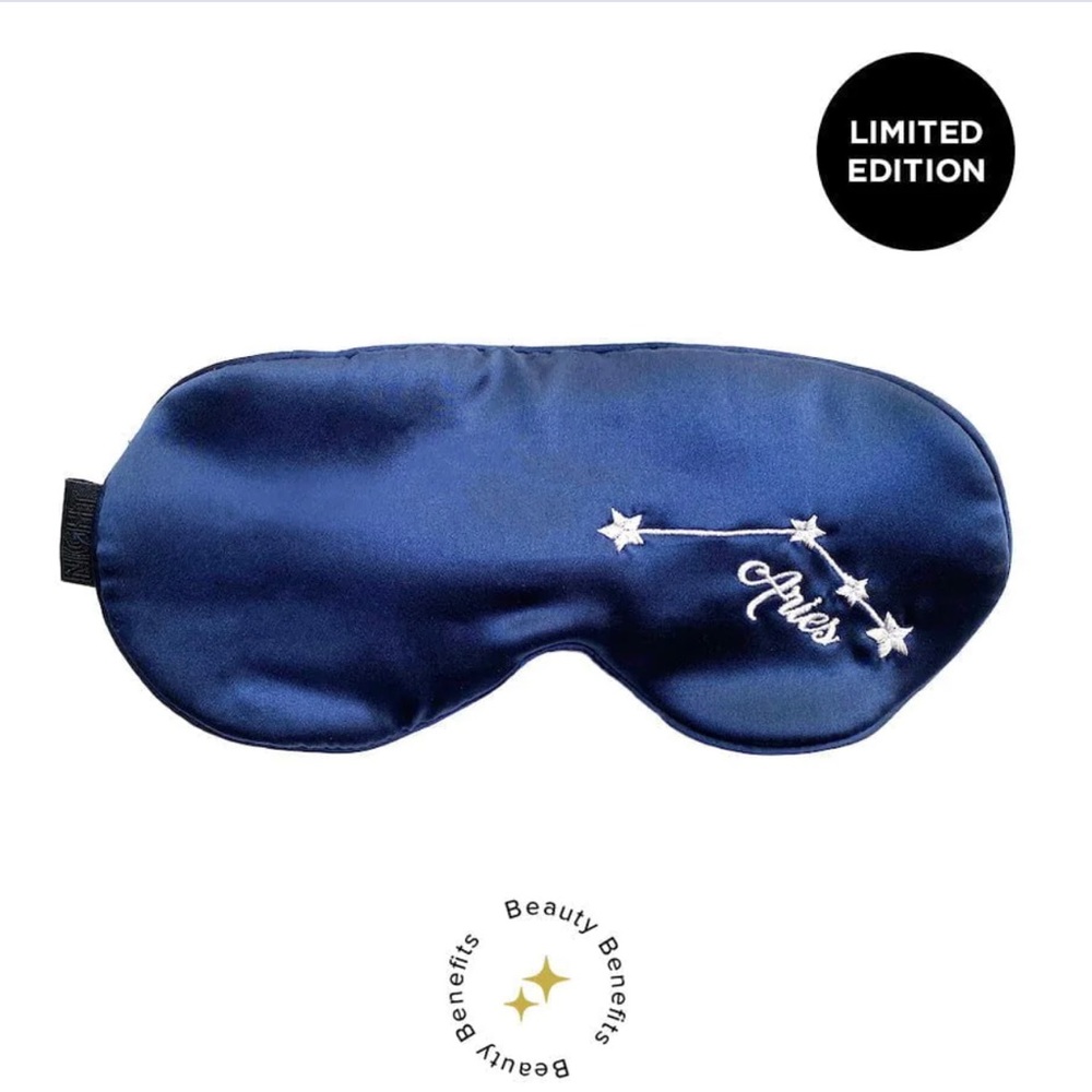 NWT Silk Aries Limited Edition Sleep Mask